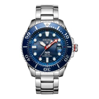 200 m Casual Mavi PADI Crossover Warrior Güneş Enerjili Saat