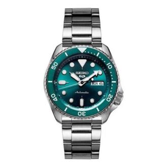 5 Sports 42,5 mm Mekanik Gümüş/Yeşil