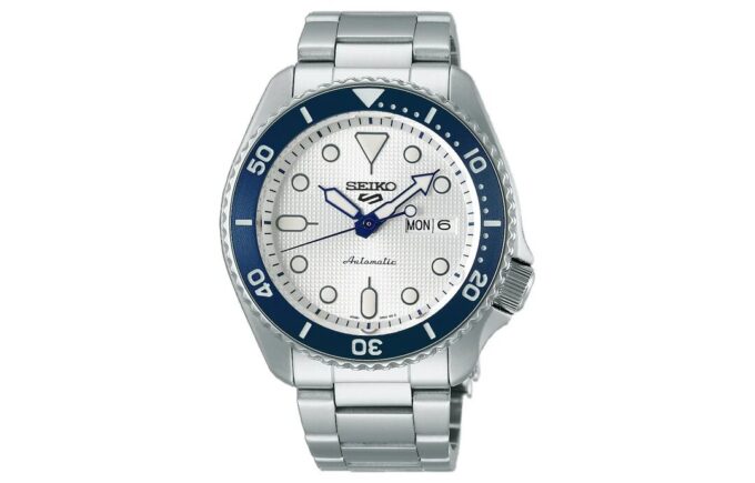 5 Sports Serisi Seiko 140. Yıl Dönümü Sınırlı Sürüm 4R36 Otomatik Mekanizma 42,5 mm Saat