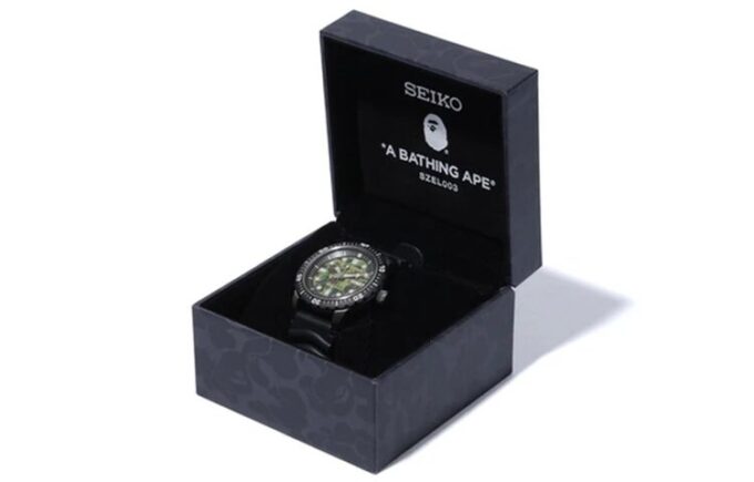 BAPE X Seiko MEKANİK DALIŞ SAATİ Crossover