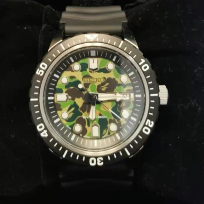 BAPE X Seiko MEKANİK DALIŞ SAATİ Crossover