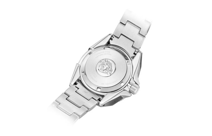 Prospex Serisi Safir Camlı Warrior Gradyan Mavi Çelik Şeritli 200 Metre Su Geçirmez Mekanik Saat