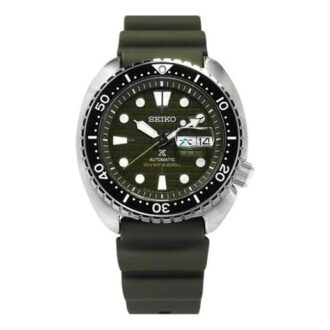 PROSPEX Serisi Seiko Prospex Turtle 4R36 Bilek 45 mm Yeşil