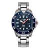 Seiko X PADI Eco Drive Gümüş/Mavi