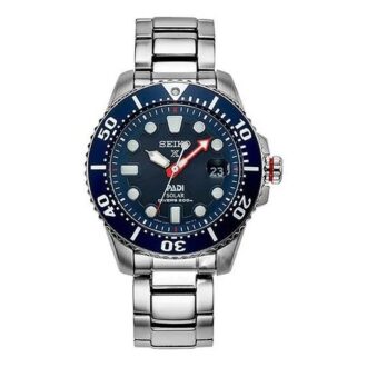 Seiko X PADI Eco Drive Gümüş/Mavi