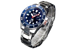 Seiko X PADI Eco Drive Gümüş/Mavi